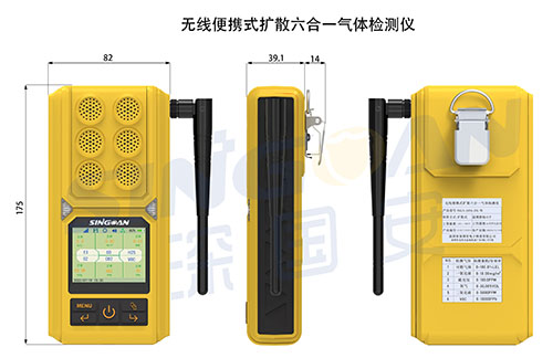 復合型便攜式voc揮發(fā)性氣體分析儀