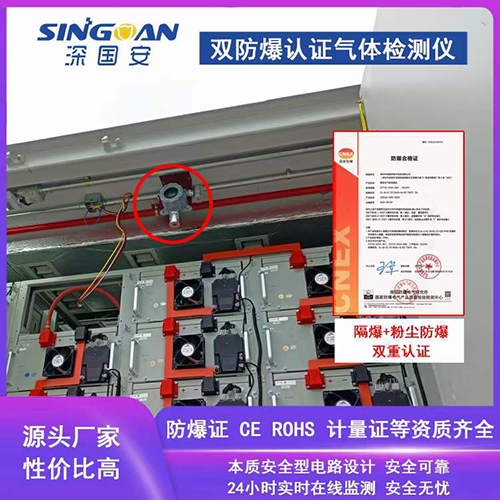 雙防爆認(rèn)證氣體泄漏報(bào)警器