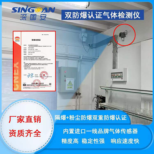 雙防爆認(rèn)證氣體泄漏報(bào)警器